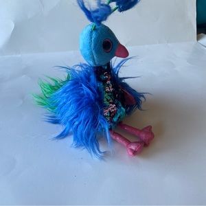 Bling! Stuffed/Plush animal Reversible Sequin Peacock